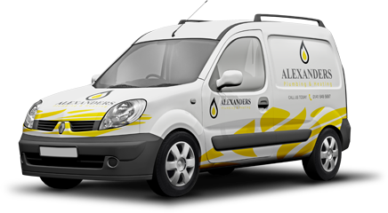 Quality Plumbers galashiels- Our Van